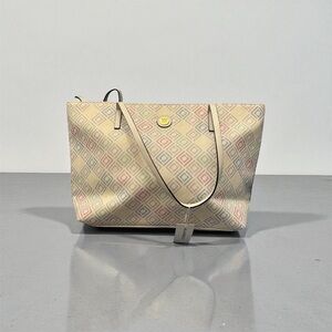 Chic Geometric Pattern Tote Bag